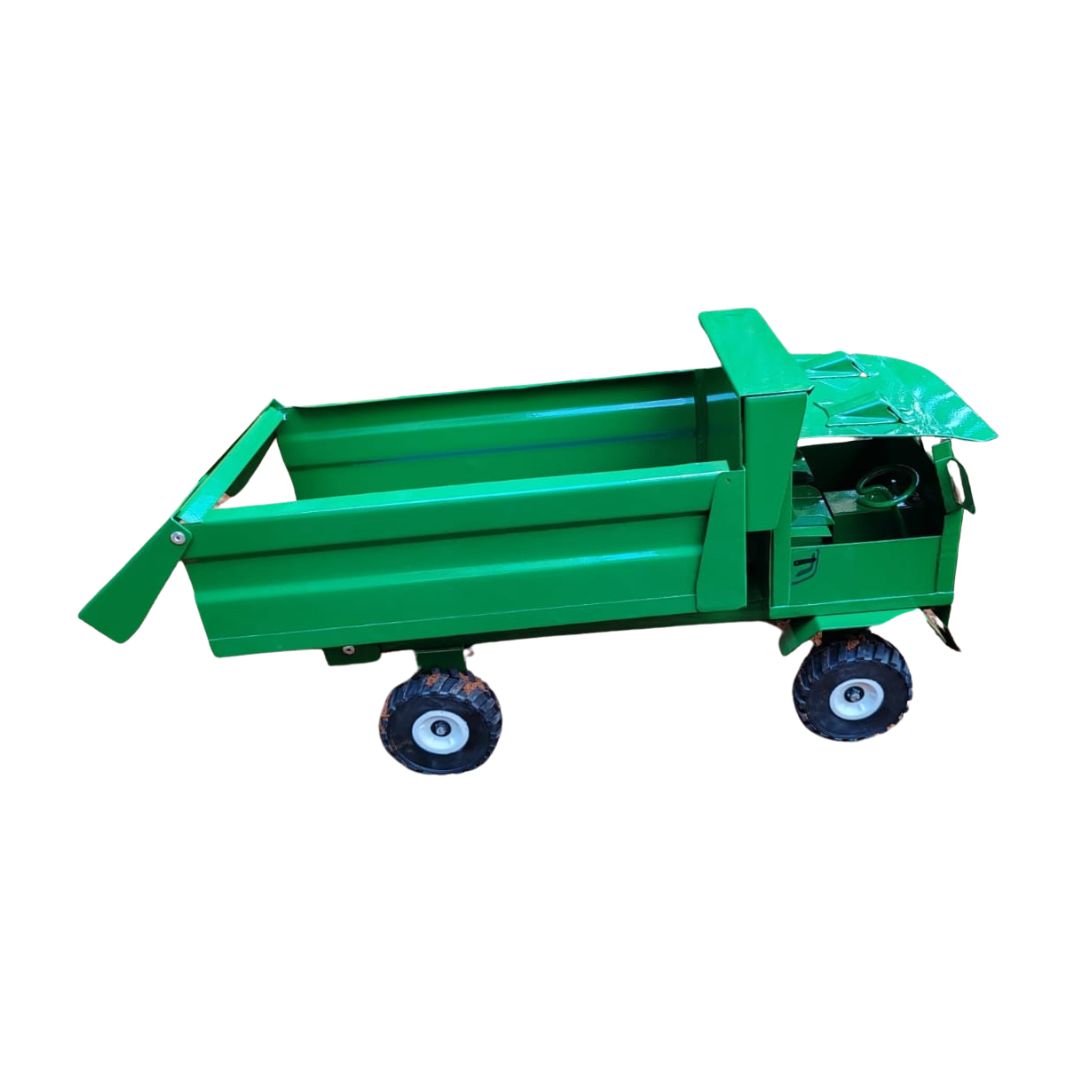 Tipper Truck 1/16 (Green) - Tough Metal Toys