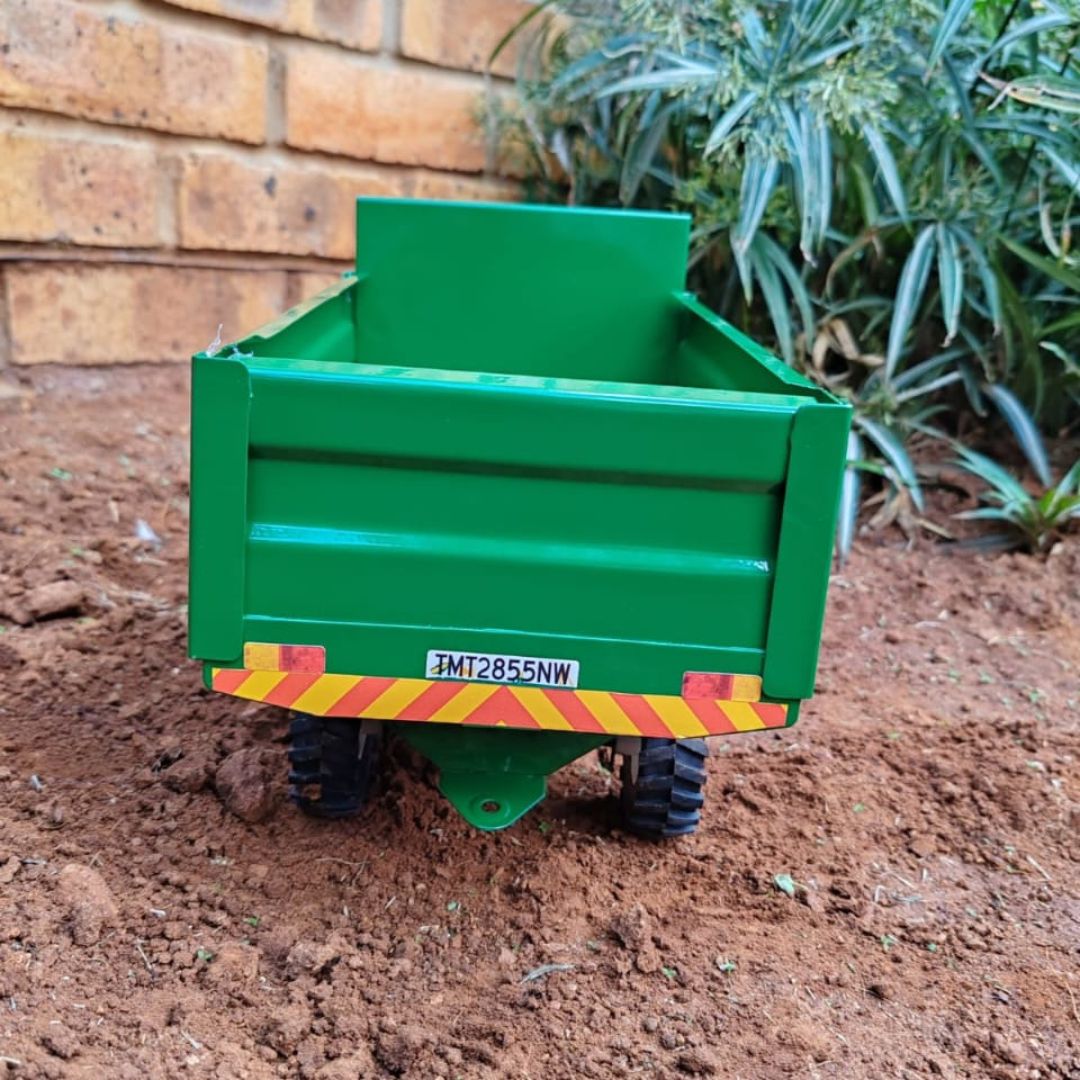 Tipper Truck 1/16 (Green) - Tough Metal Toys