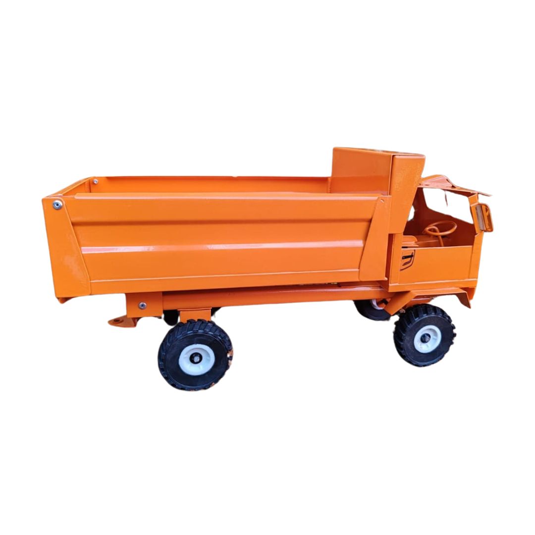 Tipper Truck 1/16 (Orange) - Tough Metal Toys