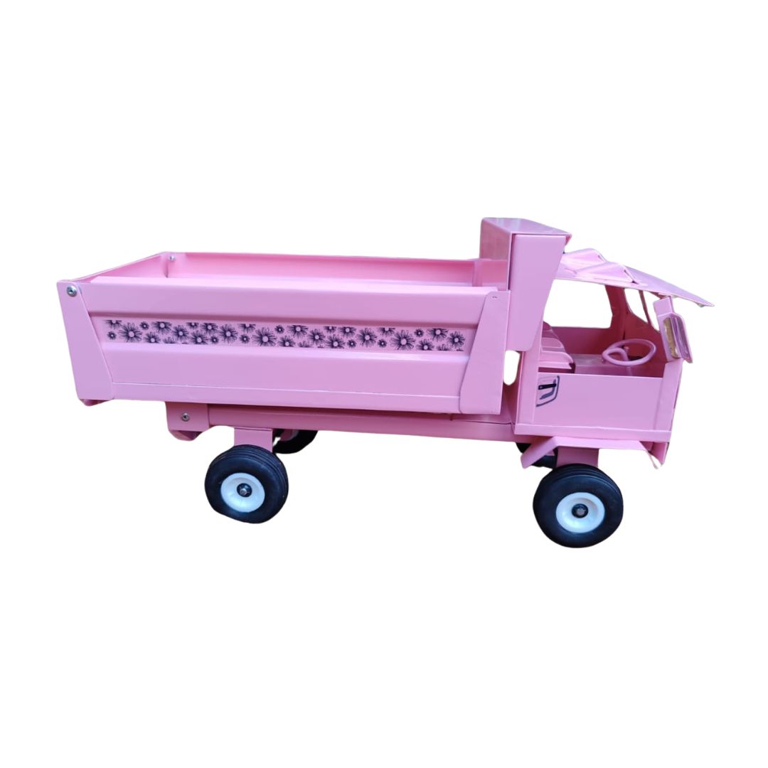 Tipper Truck 1/16 (Pink) - Tough Metal Toys