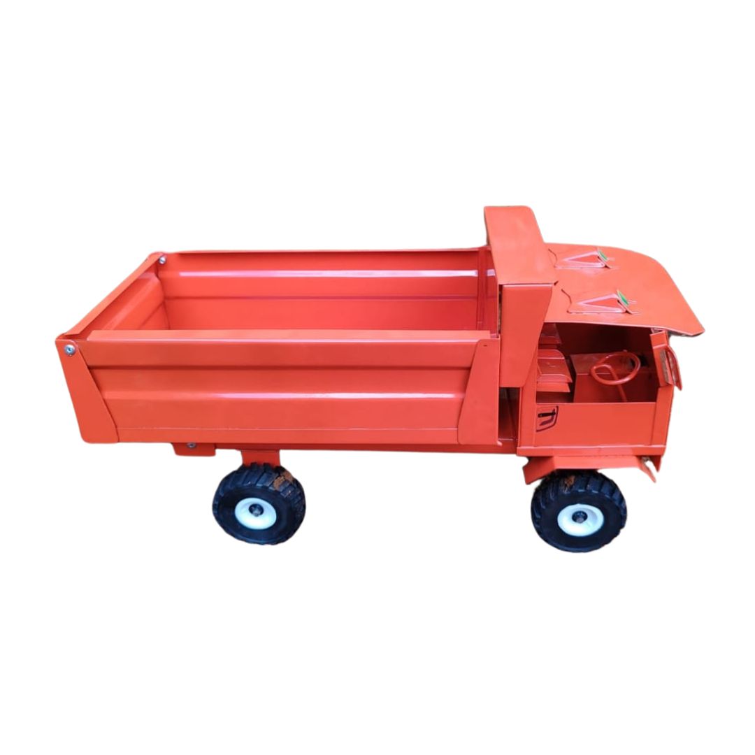 Tipper Truck 1/16 (Red) - Tough Metal Toys