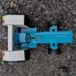 Ford 6600 Tractor 1/16 (Light Blue) - Tough Metal Toys - Image 2