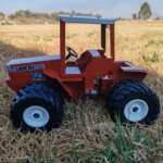 Fiat 8W Articulated Tractor 1/16 (Fiat Red) - Tough Metal Toys