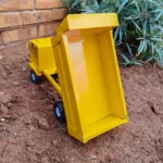 Tipper Truck 1/16 (Yellow) - Tough Metal Toys - Image 2